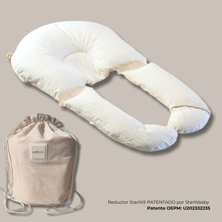 104942-REDUCTOR BEBE + FUNDA CREMA + MOCHILA STARLIT(1-0)-0