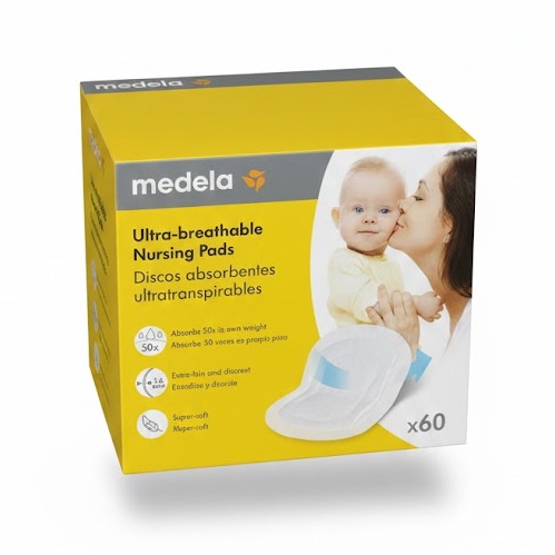 106109-DISCOS ABSORVENTES ULTRATRANSPIRABLES 60 UDS. MEDELA(34-0)-0